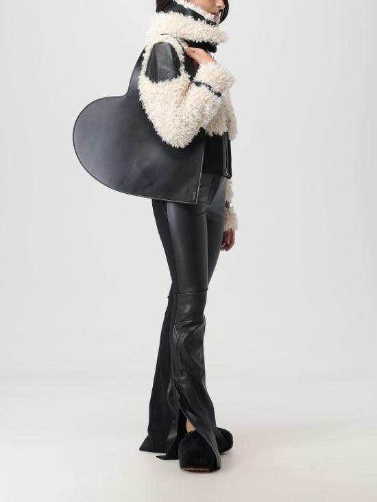  코페르니 가죽 팬츠 COPP48221 BLACK Black - COPERNI