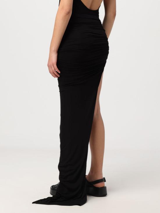  릭 오웬스 롱 스커트 RP01D2366HBZ 09 Black - RICK OWENS