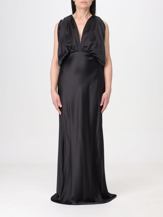  핑코 롱 원피스 102856Z345 Z99 Black