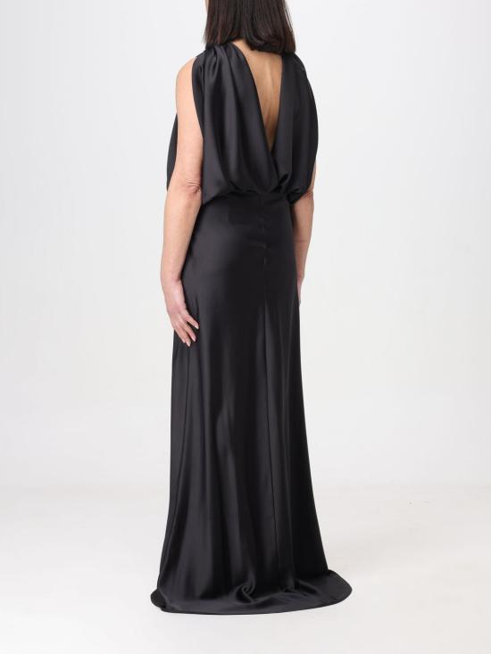  핑코 롱 원피스 102856Z345 Z99 Black - PINKO
