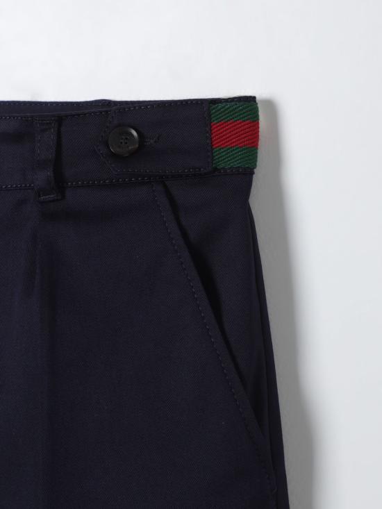 25FW [키즈] 구찌 쇼츠/버뮤다 770549XWA0I 4080 Blue - GUCCI