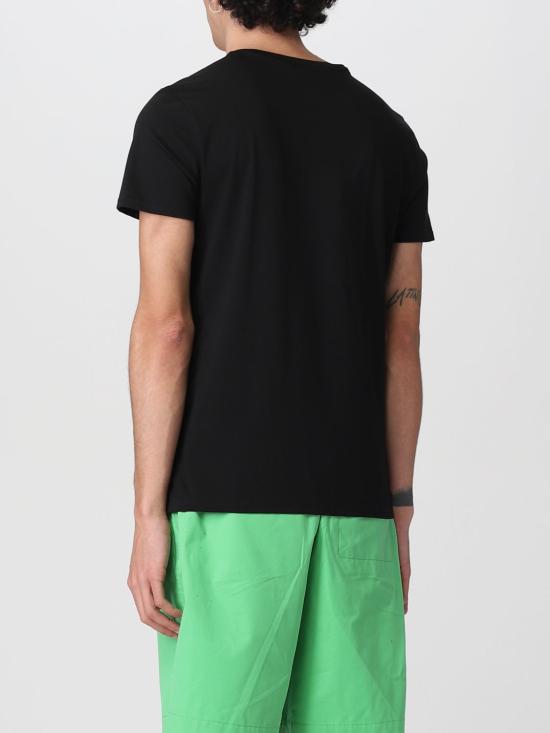 25FW 라코스테 피마 코튼 저지 크루넥 티셔츠 TH6709 031 Black - LACOSTE