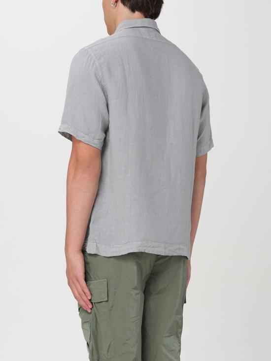 25FW 씨피 컴퍼니 반팔 셔츠 16CMSH210A005415G 913 Grey - C.P. COMPANY