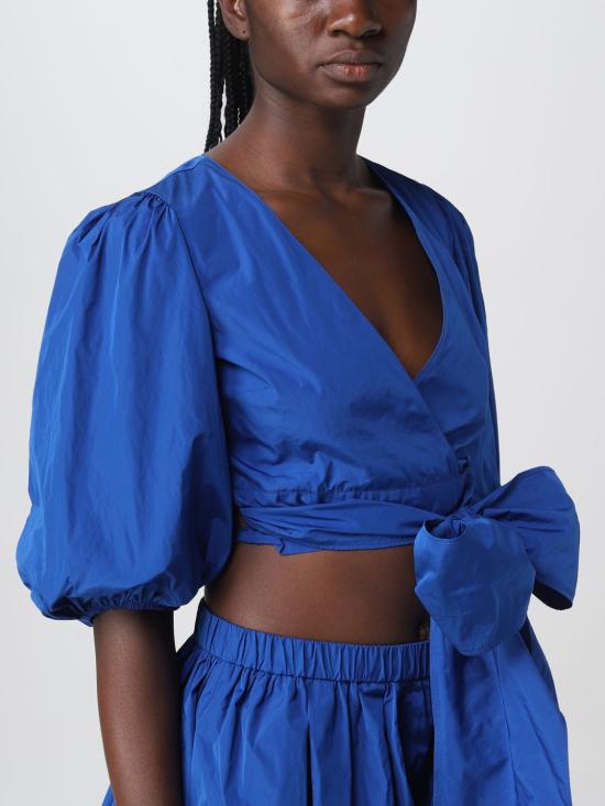  레드발렌티노 블라우스 2R3ABL301FP 788 Blue - RED VALENTINO