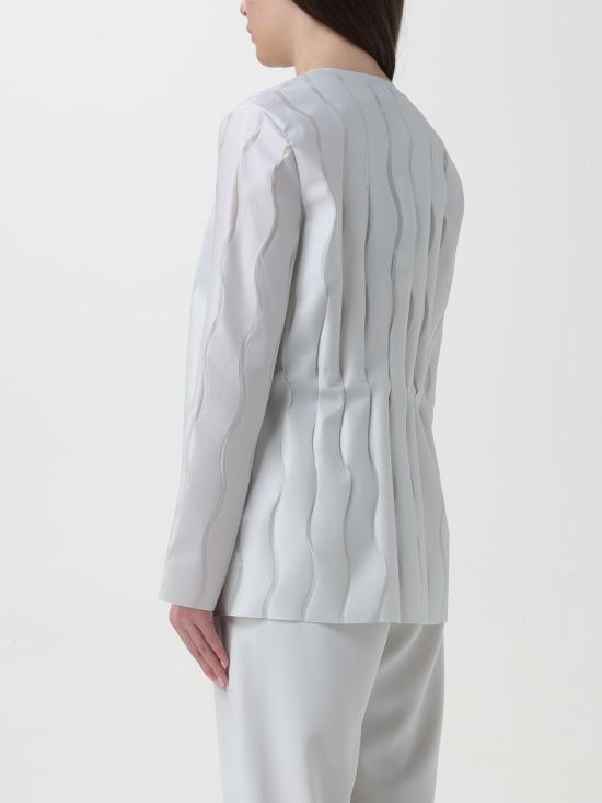  조르지오 아르마니 자켓 3DAG53AJJIZ U82U White - GIORGIO ARMANI