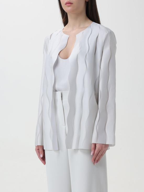  조르지오 아르마니 자켓 3DAG53AJJIZ U82U White - GIORGIO ARMANI