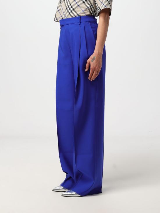 25FW 버버리 스트레이트 팬츠 8087111 Blue - BURBERRY