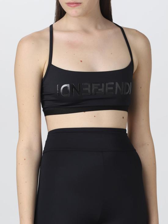  펜디 민소매 티셔츠 FAF307AK9B F0GME Black - FENDI