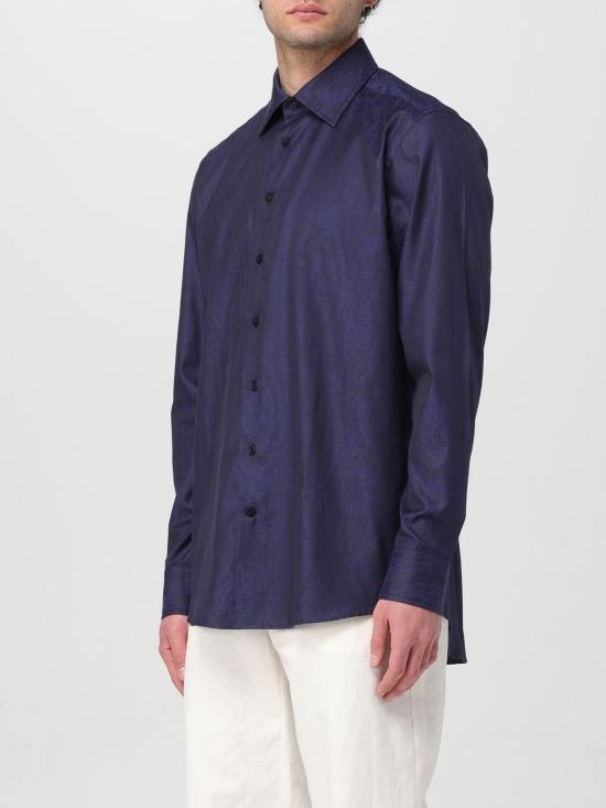  에트로 긴팔 셔츠 MRIB000199TU5E1 B0711 Blue - ETRO