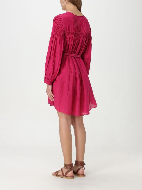  이자벨마랑에뚜왈 미디 원피스 RO0392FAB1J17E 40FA Fuchsia - ISABEL MARANT ETOILE