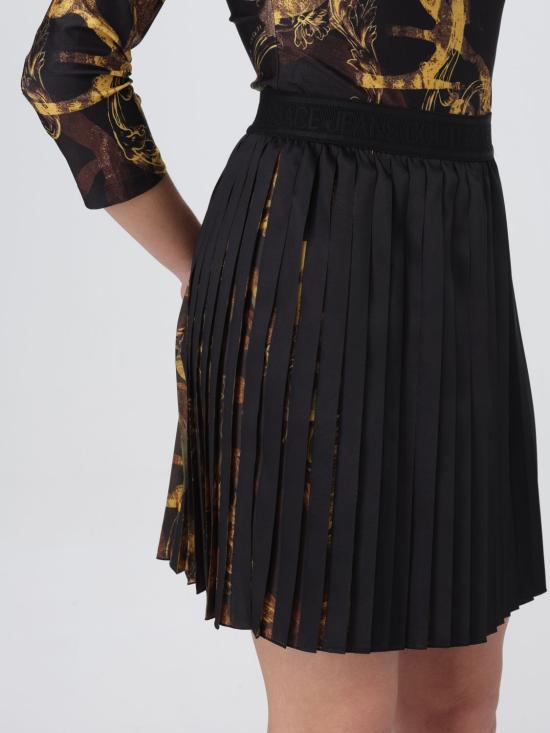  베르사체 숏 스커트 76HAE811NS401 G89 Black - VERSACE