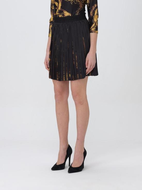  베르사체 숏 스커트 76HAE811NS401 G89 Black - VERSACE