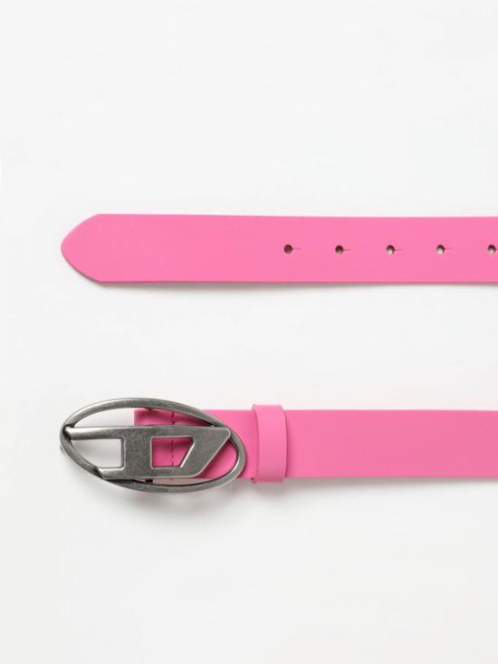 25FW [키즈] 디젤 가죽 벨트 J01226KXBLR K306 Pink - DIESEL
