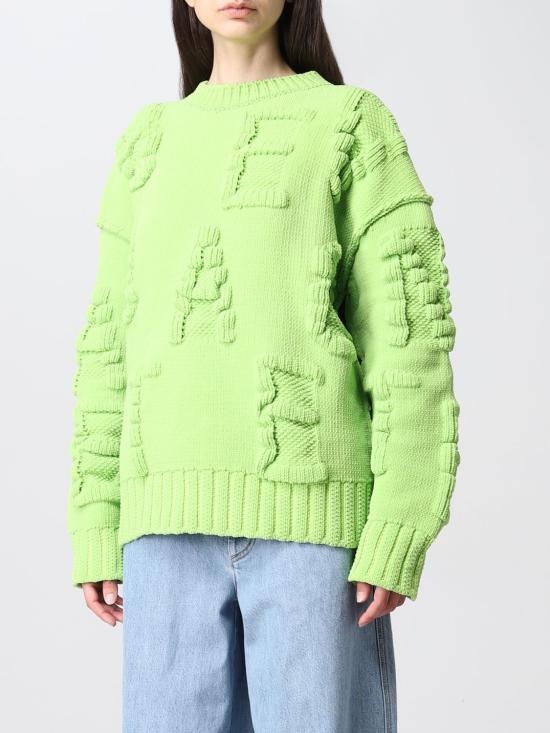  보테가베네타 스웨터 689711V1OX0 3048 Green - BOTTEGA VENETA