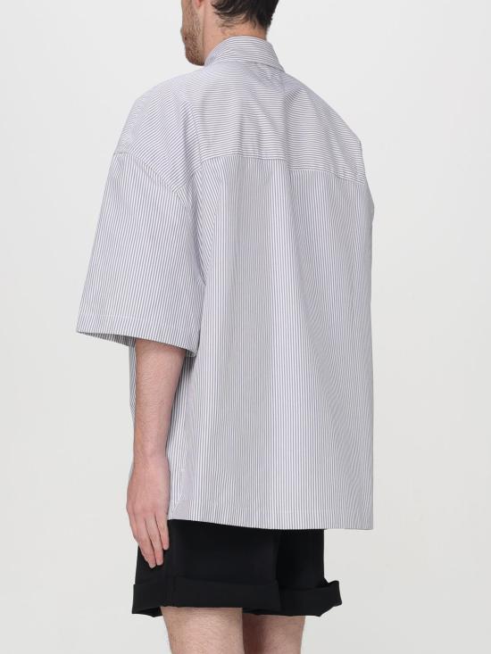 25FW 보테가베네타 반팔 셔츠 789370V3ZA0 1160 Blue - BOTTEGA VENETA