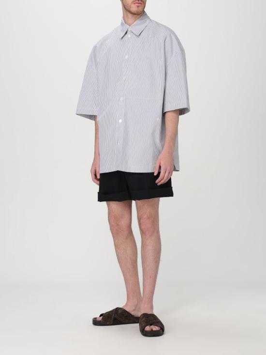 25FW 보테가베네타 반팔 셔츠 789370V3ZA0 1160 Blue - BOTTEGA VENETA