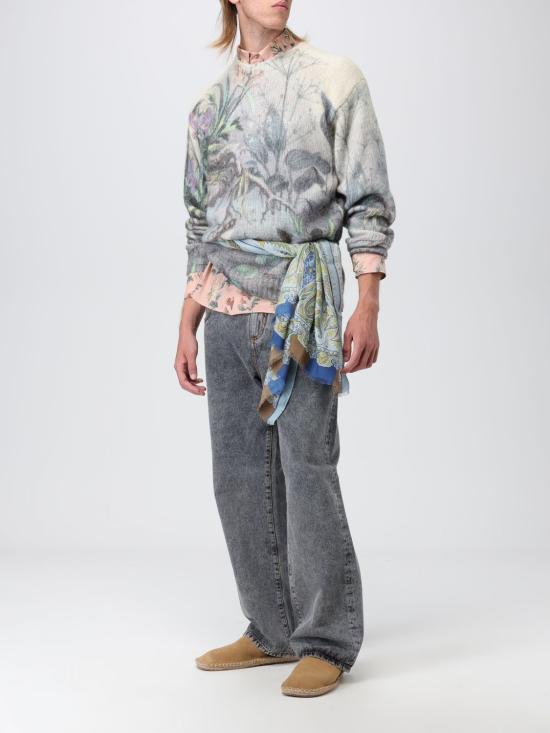 25FW 에트로 데님 팬츠 1W8069651 002 Grey - ETRO