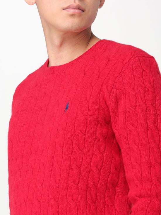 25FW 폴로 랄프로렌 스웨터 710876762 006 Red - POLO RALPH LAUREN