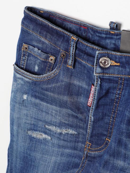 25FW [키즈] 디스퀘어드2 진 DQ2252D0A7G DQ01 Blue - DSQUARED2