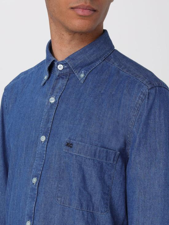  엑스씨 데님 셔츠 LP64B6311T DEM26 01 Blue - XC
