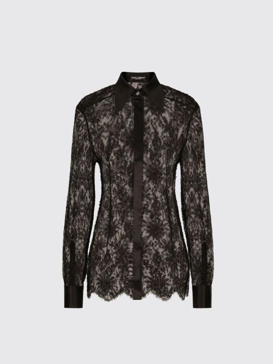  돌체앤가바나 블라우스 F5R42TMLMAE N0000 Black