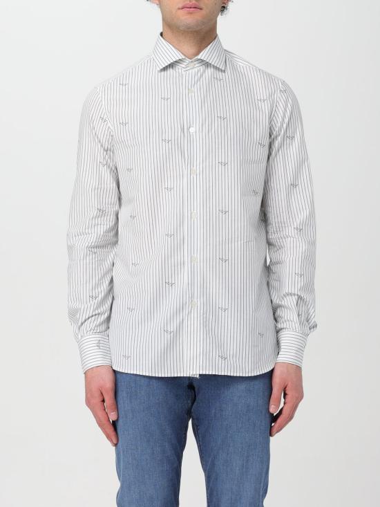  엠포리오 아르마니 긴팔 셔츠 3D1C861K3LZ F1H2 Blue