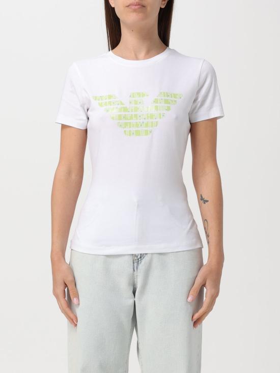  엠포리오 아르마니 반팔 티셔츠 3D2T7N2J07Z 0100 White