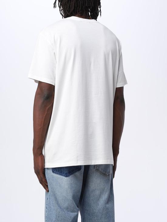 25FW 발망 반팔 티셔츠 BH1EG010BC43 GQF White - BALMAIN
