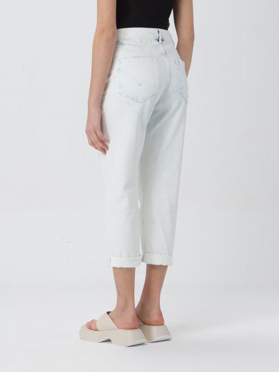  돈답 크롭 팬츠 DP268BDF0269DGX7 AZZ Gnawed Blue - DONDUP