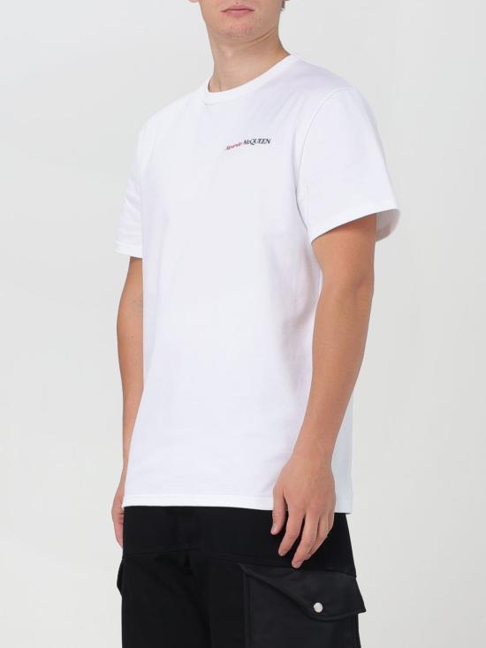  알렉산더 맥퀸 반팔 티셔츠 776281QXAAB 9000 White - ALEXANDER MCQUEEN