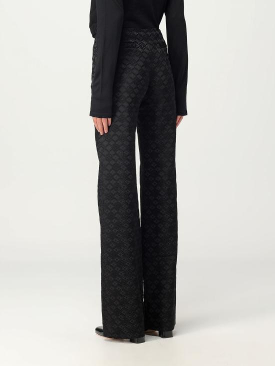 25FW 알베르타 페레티 스트레이트 팬츠 03125134 555 Black - ALBERTA FERRETTI