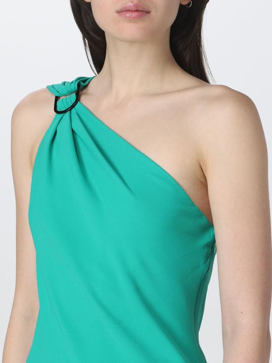  랄프 로렌 미디 원피스 253903215 003 Green - RALPH LAUREN