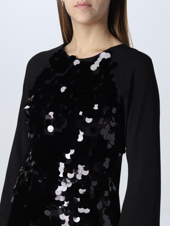  액티튜드 트윈세트 미디 원피스 222AP203C 00006 Black - ACTITUDE TWINSET