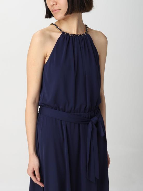  랄프 로렌 미디 원피스 250902971 001 Blue - RALPH LAUREN