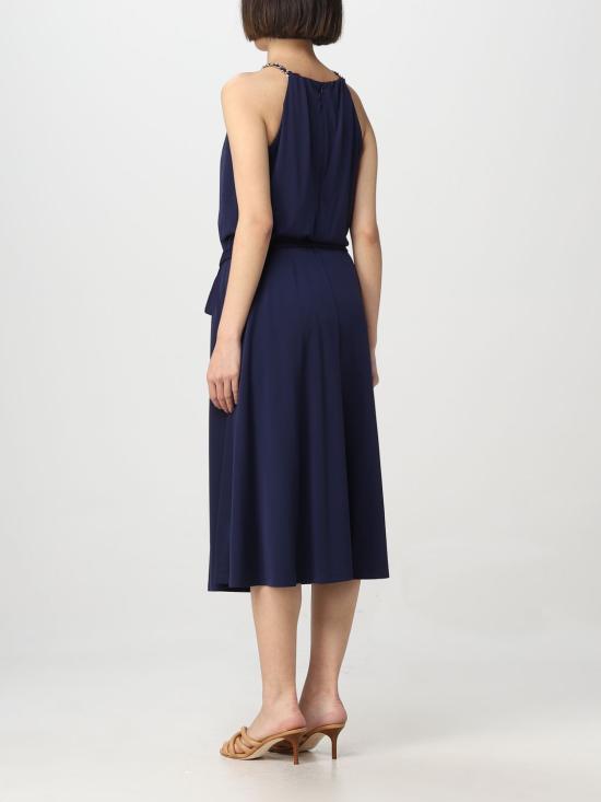  랄프 로렌 미디 원피스 250902971 001 Blue - RALPH LAUREN