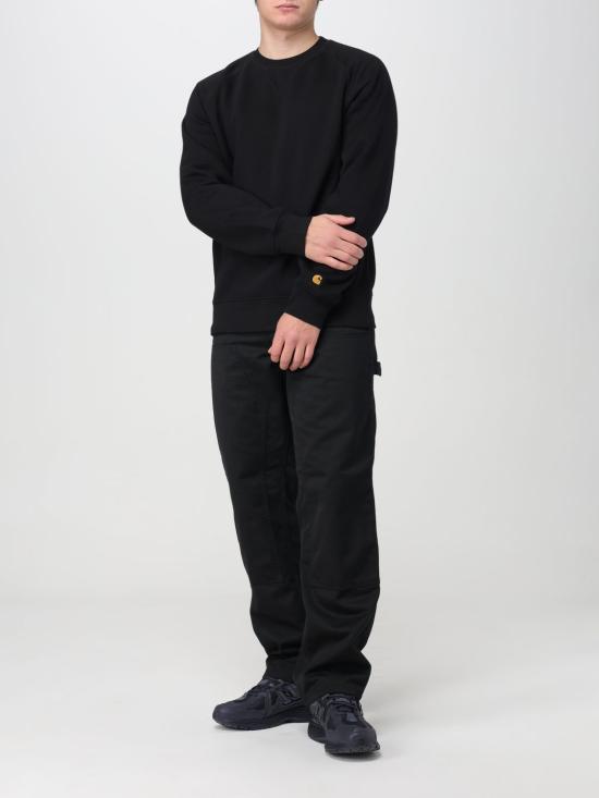 25FW 칼하트 체이스 스웨트셔츠 I033660 00FXX Black - CARHARTT