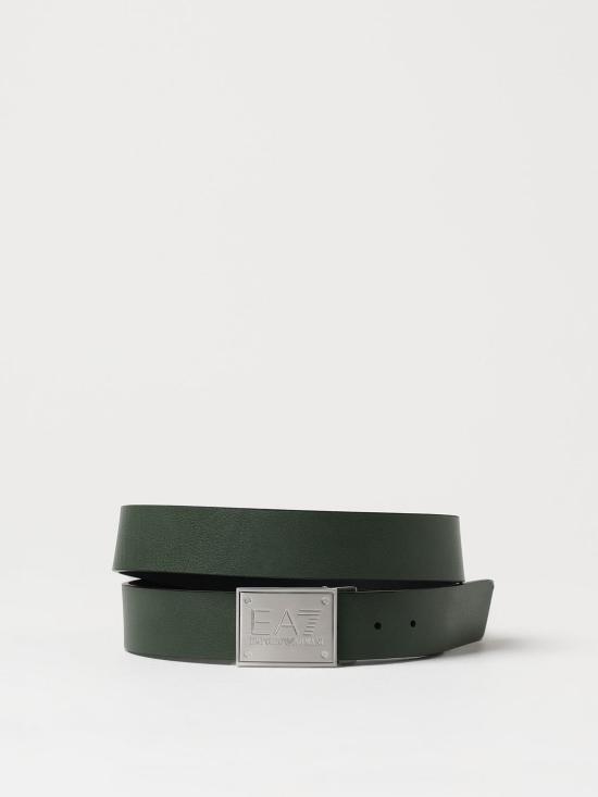 25FW 엠포리오 아르마니 가죽 벨트 2455248A693 37821 Black - EMPORIO ARMANI