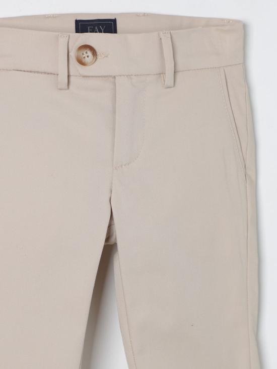 25FW [키즈] 페이 스트레이트 팬츠 FU6P20G0019 108 Beige - FAY