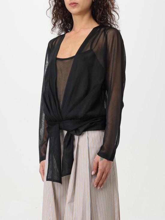 25FW 알베르타 페레티 블라우스 09191605 0555 Black - ALBERTA FERRETTI