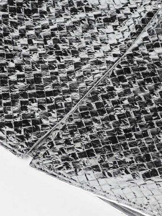  보테가베네타 미디 스커트 754610V39N0 8101 Silver - BOTTEGA VENETA