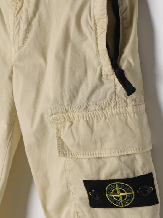 25FW [키즈] 스톤 아일랜드 트레이닝/조거 팬츠 30410 V0191 Beige - STONE ISLAND