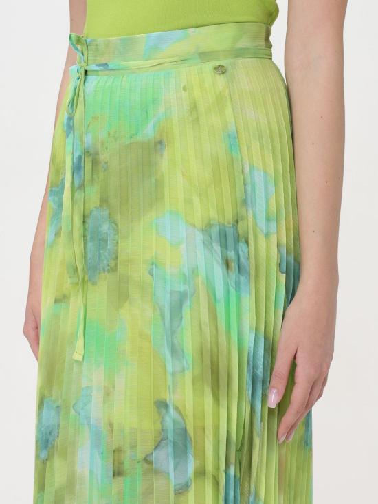  리우조 롱 스커트 CA4442TS063 N9122 Green - LIU JO