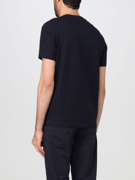  엠포리오 아르마니 반팔 티셔츠 8N1TL71JHWZ 0920 Blue - EMPORIO ARMANI