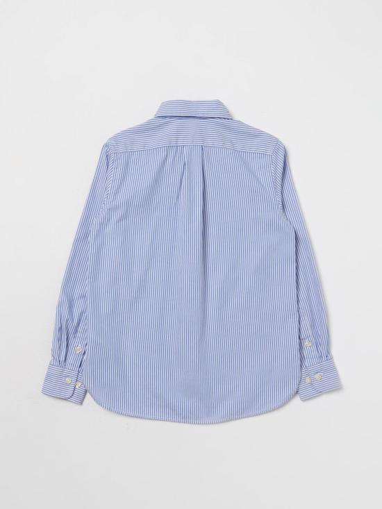 25FW [키즈] 폴로 랄프로렌 패턴 셔츠 323819240001 BSR BLUE WHITE Sky Blue - POLO RALPH LAUREN