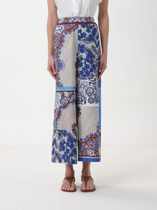  위켄드막스마라 스트레이트 팬츠 2415131112600 001 Blue