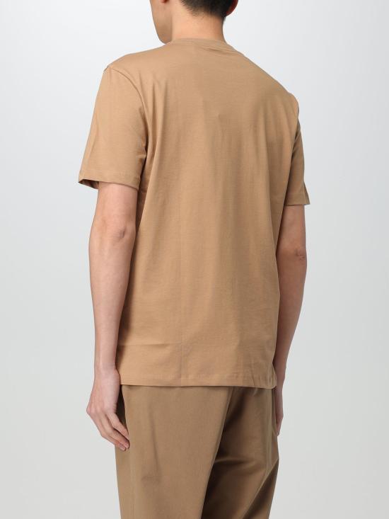 25FW 보스 반팔 티셔츠 50468347 260 Beige - BOSS
