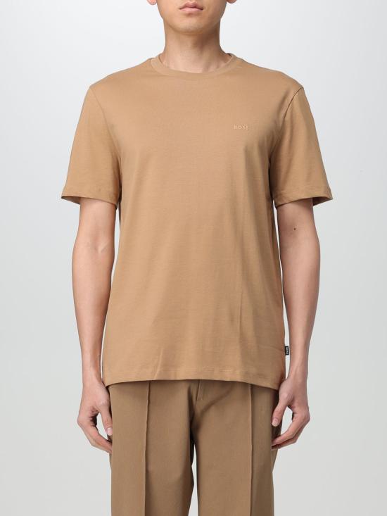 25FW 보스 반팔 티셔츠 50468347 260 Beige