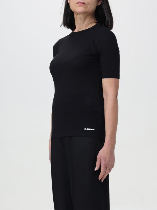  질샌더 반팔 티셔츠 J40GC0005J45031 001 Black - JIL SANDER