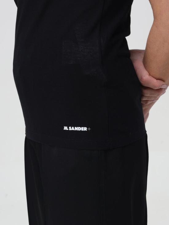  질샌더 반팔 티셔츠 J40GC0005J45031 001 Black - JIL SANDER