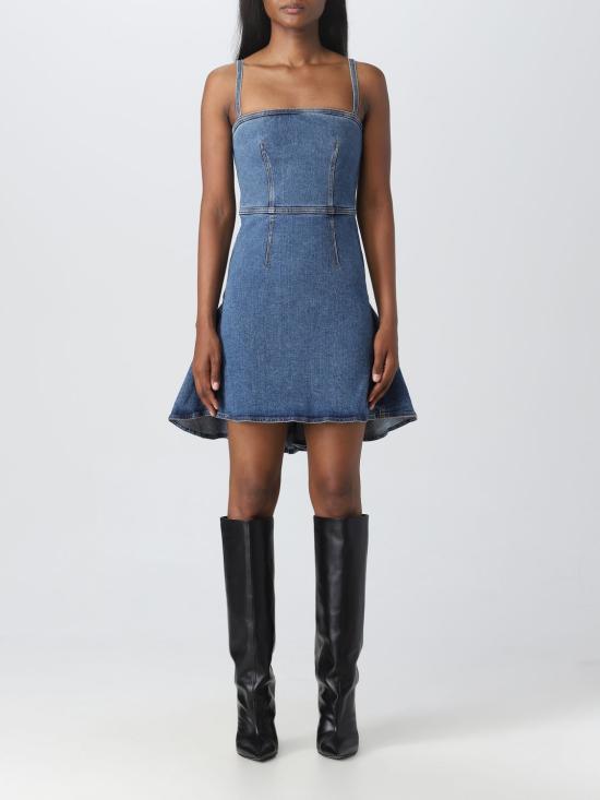  알렉산더 맥퀸 데님 원피스 757459QMACH 4164 Blue